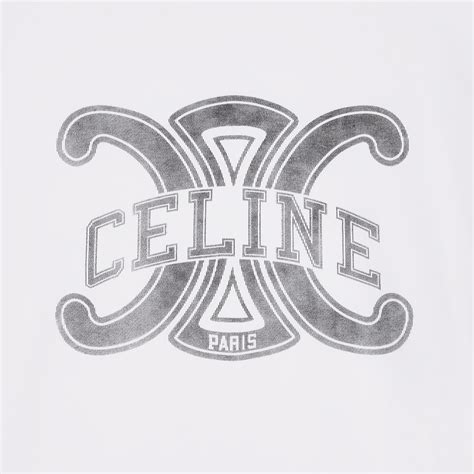 celine shirt logo|celine oversized shirts.